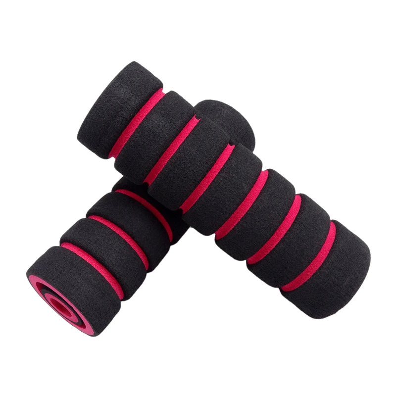 4pcs Universal Grip Comfort Sponge Foam Handlebar Cover – Non-Slip Soft Handlebar Grip for Motorcycle, Dirt Bike & E-Bike