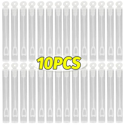 Colorful Bubble Soap Bottle Wand Soap Liquid Tube for Kids Birthday Party Favors Pinata Filler Toys Wedding Gifts 48/10pcs