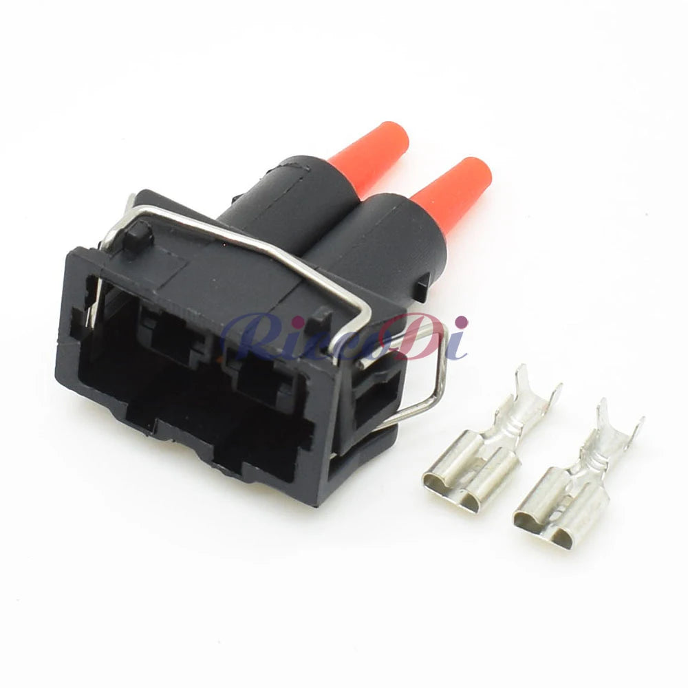 2 Hole Automotive Waterproof Wire Harness Connector Car Horn Plug 357951772 15363600