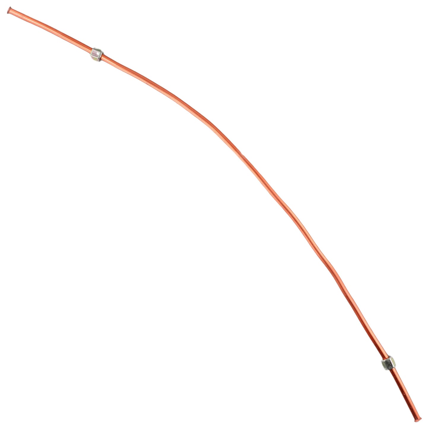 Reliable Air Compressor Exhaust Tube Replacement, Copper+Aluminum Material, 600mm Full length, G1/8 Thread Standard