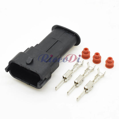 3-Pin 3.5mm Waterproof Fuel Pressure Sensor Connector 1928404074 DJ7036B-3.5 Bosch Automotive