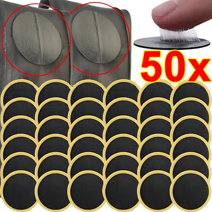 Bike Tire Repair Glue-Free Patch Quick Tyre Repair Pad