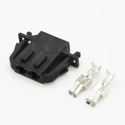 2 Pin 6.3mm Waterproof Air Conditioning Blower Connector DJ70285A-6.3 for VW Audi Automotive
