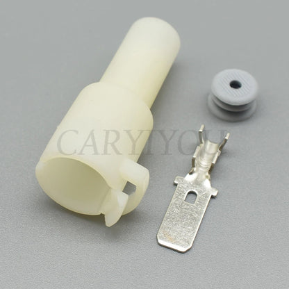 1 Pin 7.8mm Automotive Wiring Harness Connector Male and Female Cable Plug Compatible with 6189-1491 / 6180-1481