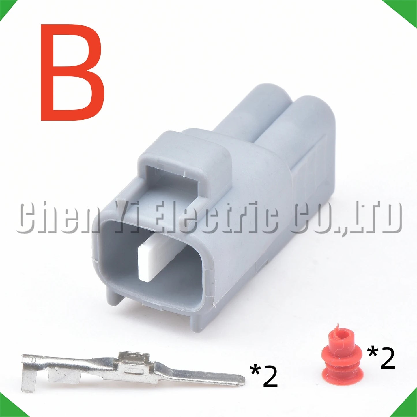 2 Pin Fog Light Connector 6189-0175 90980-11019 for Toyota