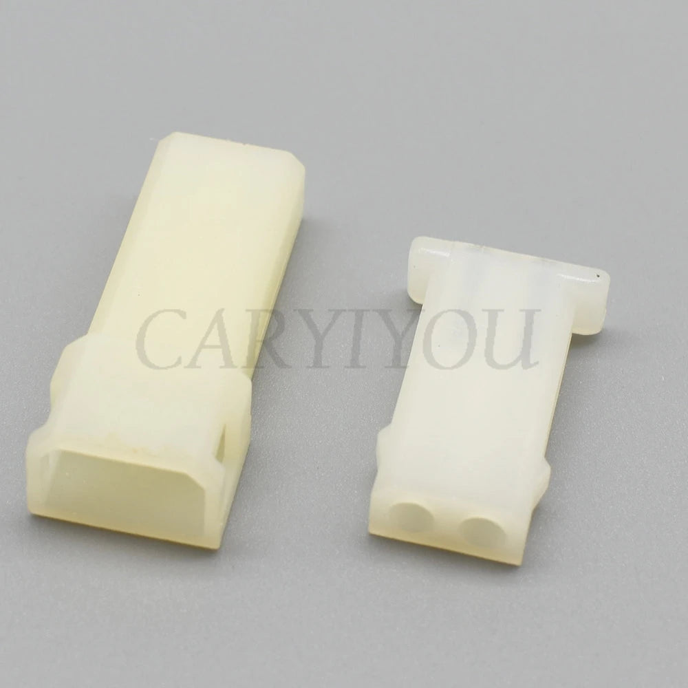 DJ3021-1.5-11/21 2-Pin White Automotive Connector Plug with Wires OEM 173973997A 171971999A