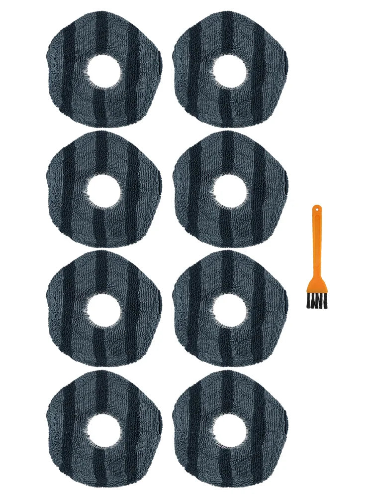 Daily Maintenance 13.5*13 Cm Robot Vacuum Pads Easy Install Vacuum Cleaner Pads Vacuumcleaner Versatile Pack Options