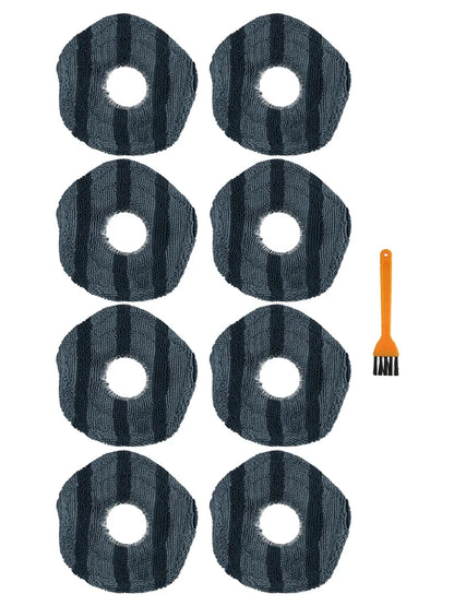 Daily Maintenance 13.5*13 Cm Robot Vacuum Pads Easy Install Vacuum Cleaner Pads Vacuumcleaner Versatile Pack Options