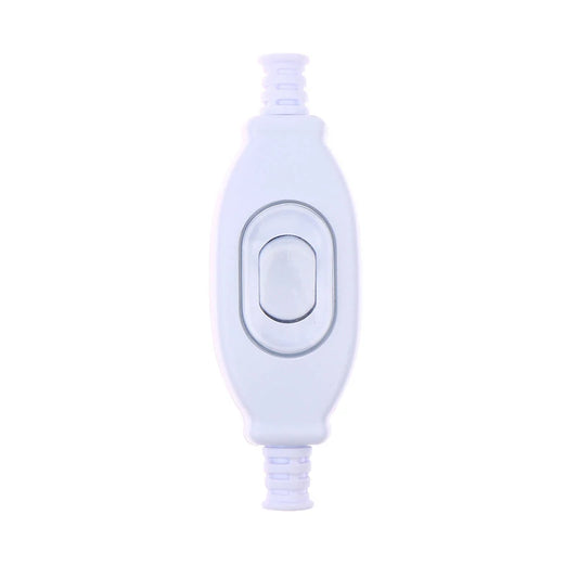 1PC 3A 250V Waterproof In Line Switch Cord Switch Round Wire Silver Contact Double Cut Switch Dust Switch