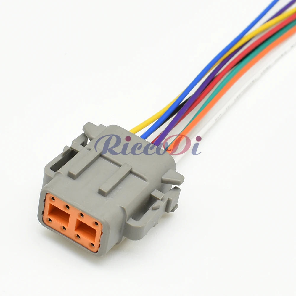 DTM04-8P / DTM06-8S Deutsch DTM Series 8-Pin Waterproof Connector — Automotive Plug with Terminals