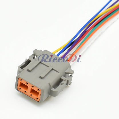 DTM04-8P / DTM06-8S Deutsch DTM Series 8-Pin Waterproof Connector — Automotive Plug with Terminals