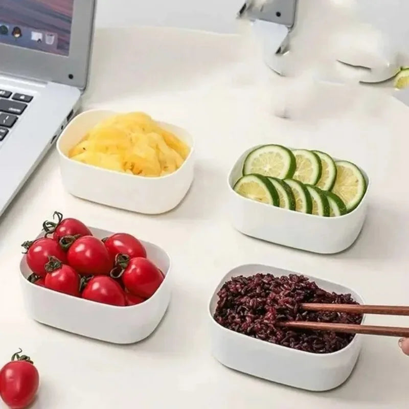 Food Sealed Crisper Refrigerator Food Vegetable Fruit Storage Container Rice Packaging Box Thermostability Kitchen Storage Boxes