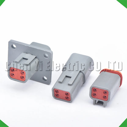 4 Pin DT Connector Plug DT06-4S DT04-4P Waterproof Automotive Pigtail