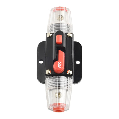 12V-24V DC Auto Inline Fuse Breaker Battery Safety Audio System Protection Overload Protection Device Temperature Resistance