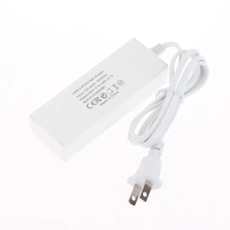 Multi Splitter Adapter Portable Travel Charger, 4 Ports USB Quick Charger, USB-C Charging Power Strip