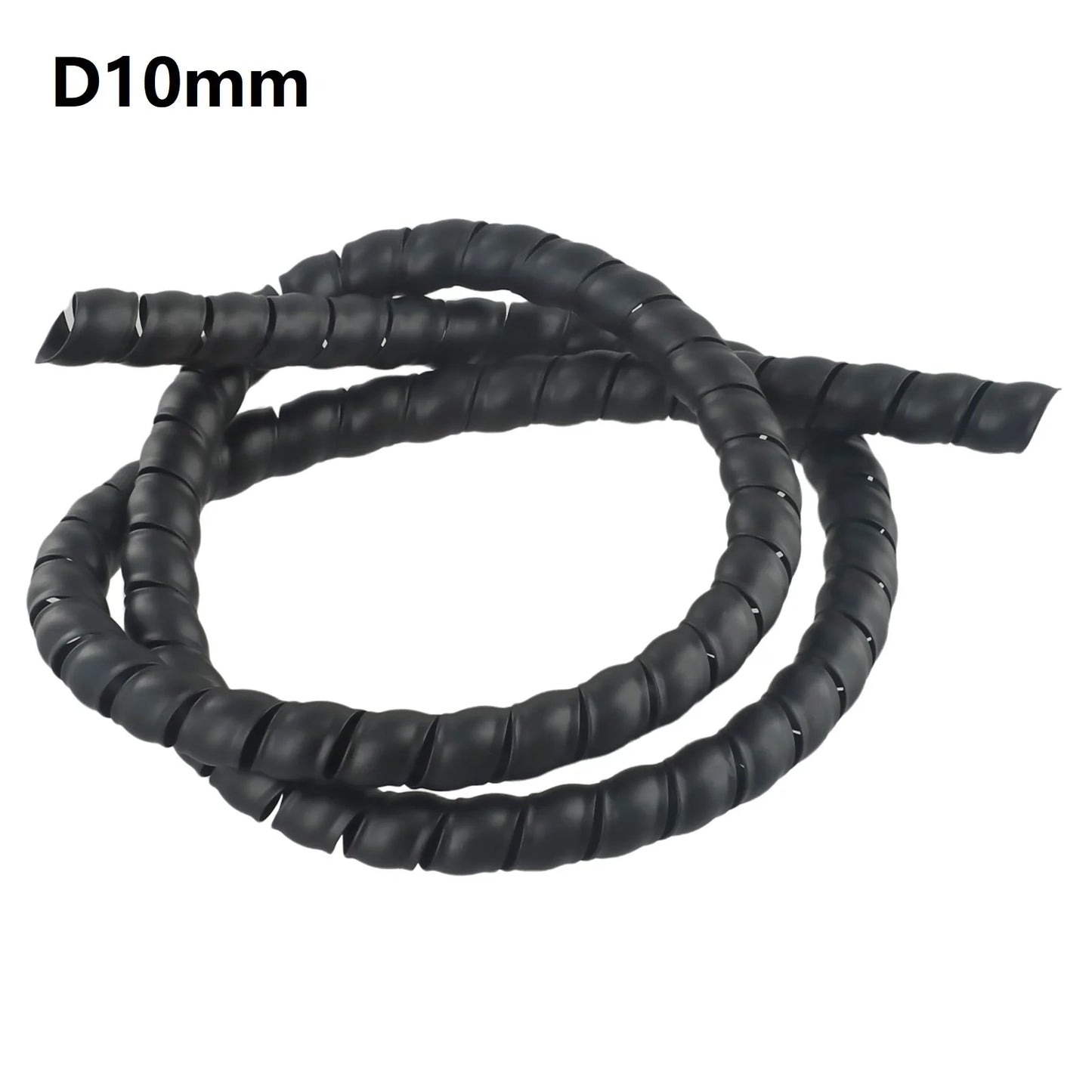 Spiral Wire Protector Hose Tube 1Meter for Cable Management and Protection in Home Office and Workshop Environments