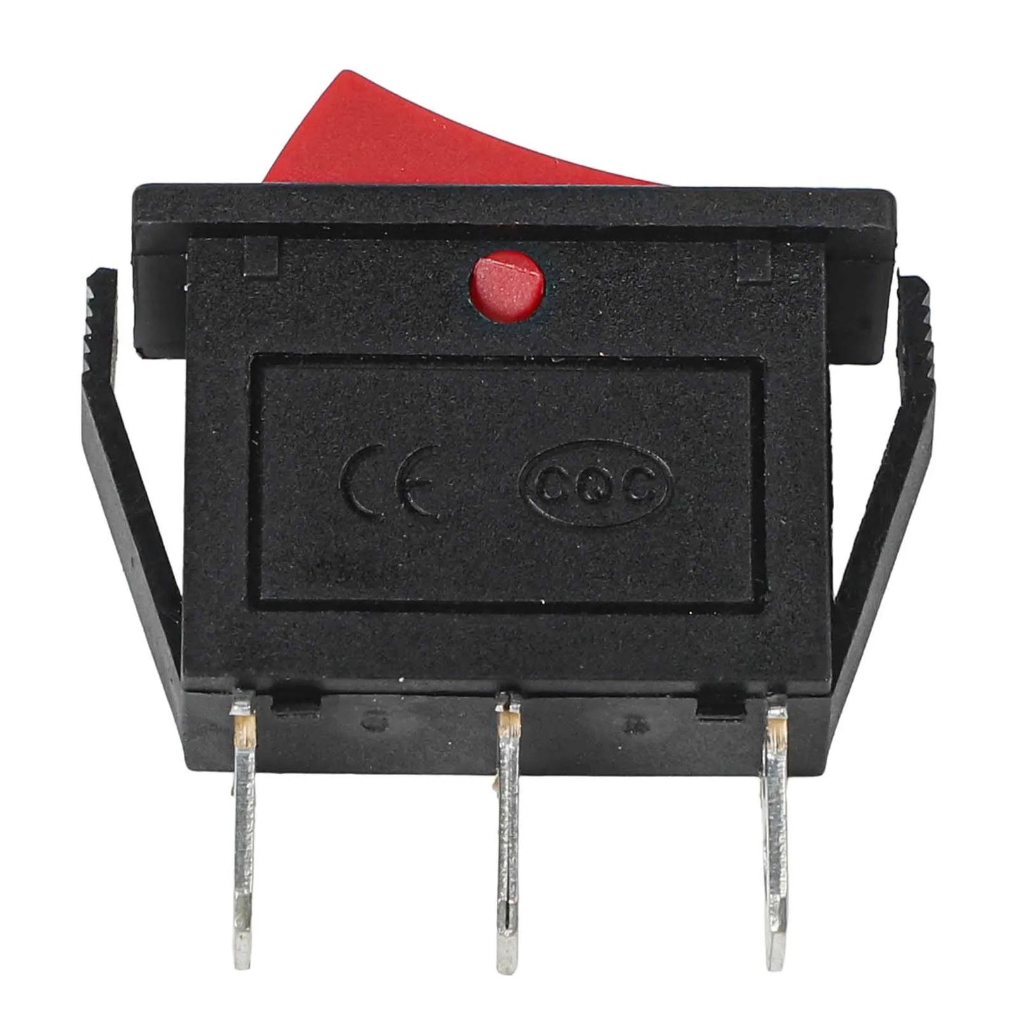 New Practical Quality Rocker Switch 3 Pins Electrical Equipment High Quality Joystick ON-OFF-ON Part RED 20A 125V
