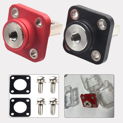 23*23 mm Lithium Battery Terminal Hassle-free Maintenance Nickel-plated Process Reliable Connection Energy Storage Applications