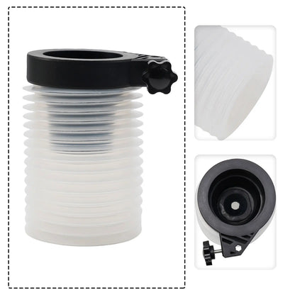 Rubber Drill Dust Collector Electric Hammer Ash Bowl Collecting Device Dust Cover For Cordless SDS Rotary Hammers 3.74x3.35x5.91