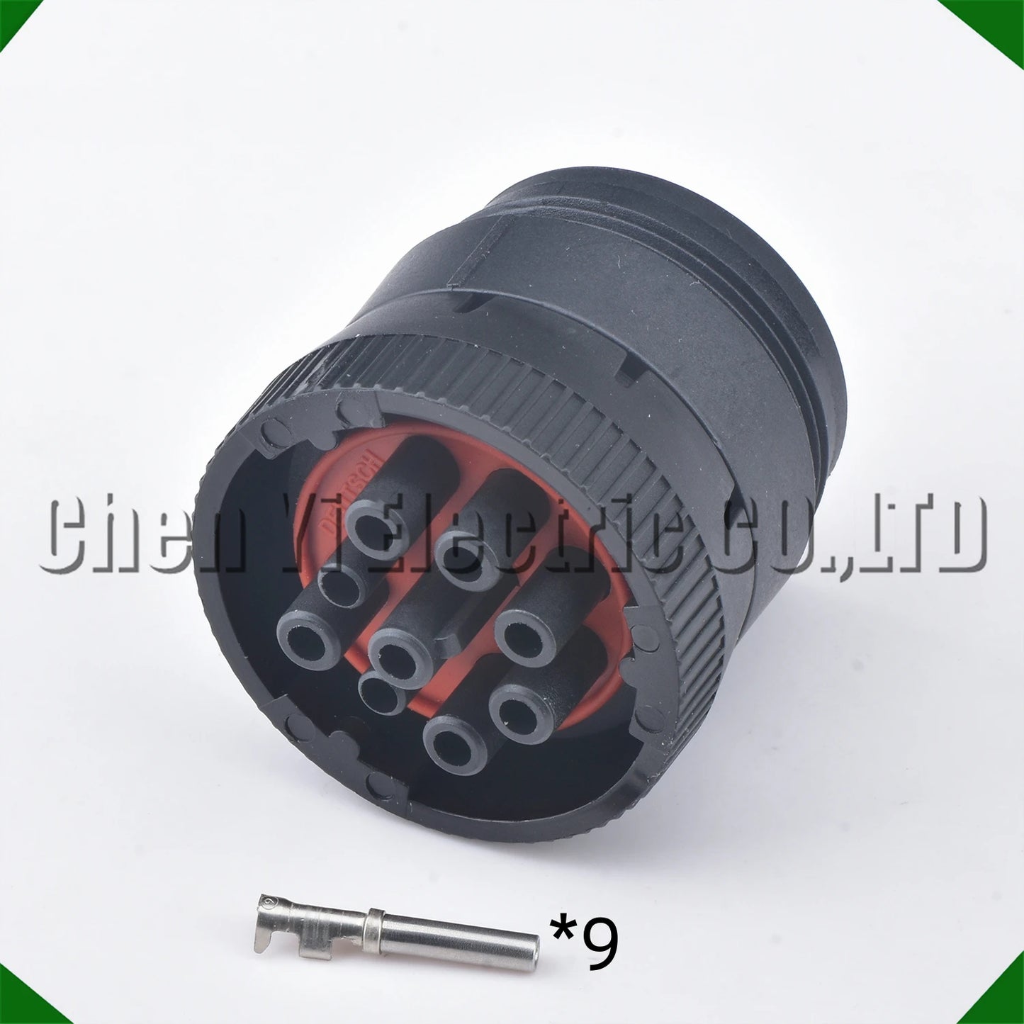 9 Pin Automotive Waterproof Diagnostic Connector – Circular Wire Harness Plug HD16-9-1939P/HD16-9-1939S for Deutsch J1939 Truck