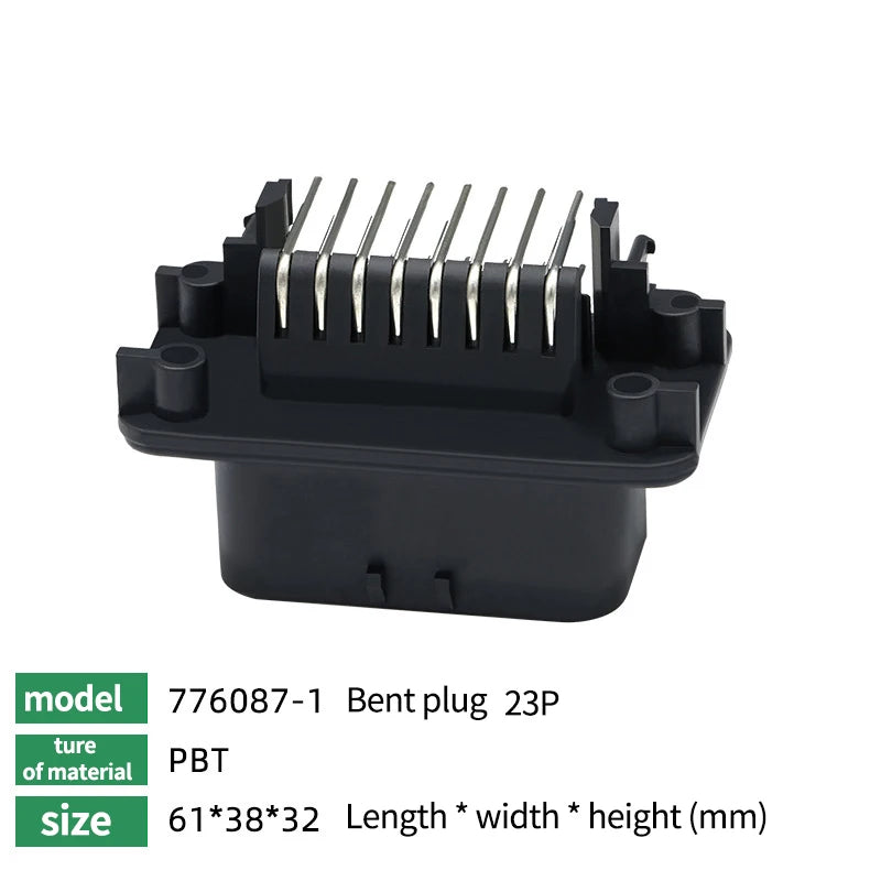ECU Bent Pin Waterproof Connector PBT 776280 776266 776087 776163 Male Female