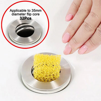 Drain Strainer Sink Hair Filter Sponge Washbasin Anti-blocker Tub Drainer Protector Strainer Plug For Kitchen Bathroom Supplies