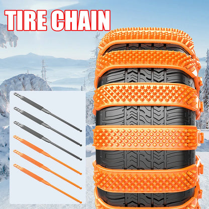 10/1Pcs Anti Skid Snow Chains Car Winter Tire Wheels Chain Winter Outdoor Snow Tire Emergency Anti-Skid Auto Accessories