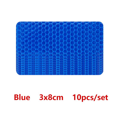 Car Bumper Reflective Safety Strip Stickers – Warning Reflector Tape for Auto Exterior & Interior (10pcs)