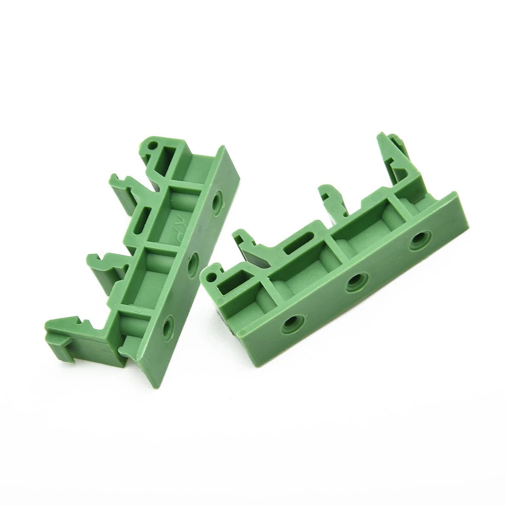 PCB DIN C45 Rail Mount Adapter for DIN 35 Mounting Rails, Plastic PCB Bracket Clips, 35mm Electrical Part