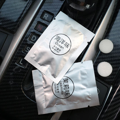 Car Air Freshener Solid Perfume Tablets Air Vent Perfume Refill Fragrances Car Interior Perfume Diffuser Tablet Accessories