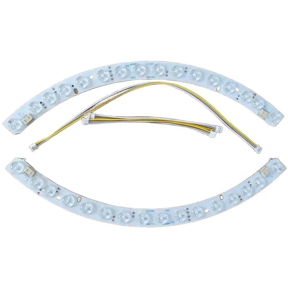 Ceiling Fan Light Source Curved LED Light Strip With LED Lens Light So ...