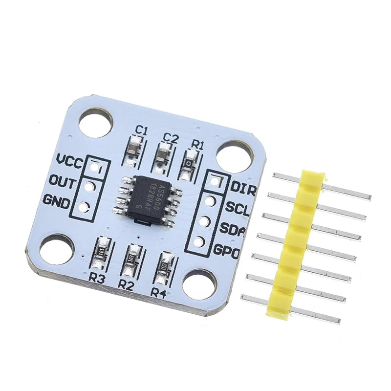 AS5600 Magnetic Encoder Sensor Module 12-Bit High Precision Angle Measurement