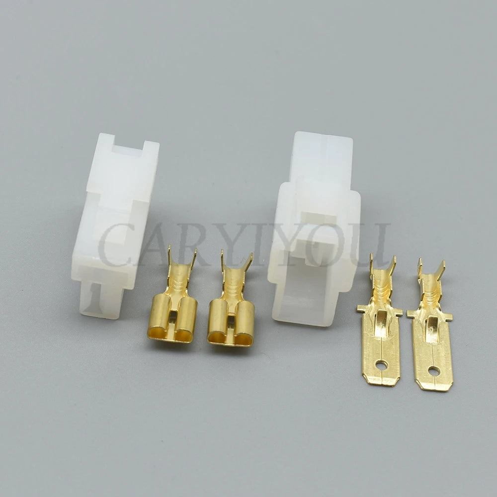 2P Auto Large Current Wiring Harness Connector AC Assembly Socket for Car Accessories