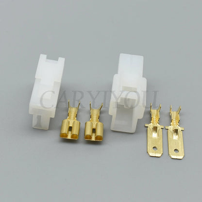 2P Auto Large Current Wiring Harness Connector AC Assembly Socket for Car Accessories