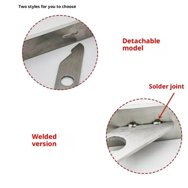 2Pcs Angle Bracket Heavy Duty For Wall Angle Bracket Stainless Steel L Type Bracket