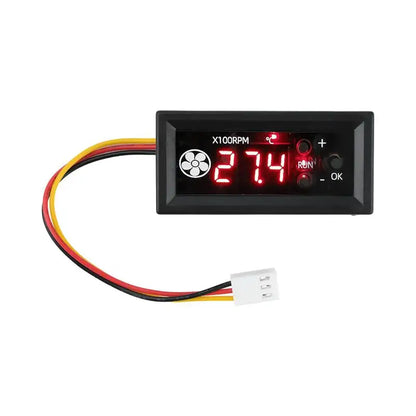 12V PWM Fan Speed Controller Digital Display Temperature Control
