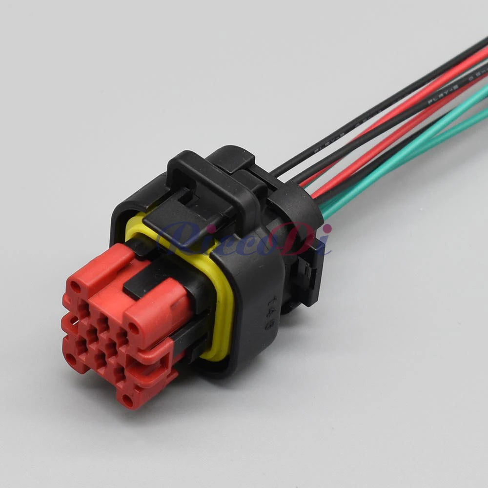 DJ7088C1-1.3-21 / DJ7088C2-1.3-21 Automotive 8-Pin Connector — Male Female Electrical Wiring Harness Socket