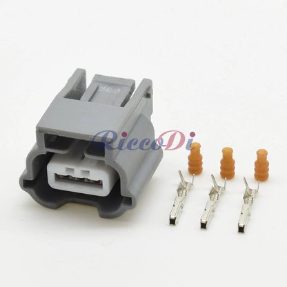 3 Pin Grey Low Current Lamp Connector 7287-0178-40 70178 DJ7031KC-0.6-21 Female Sealed
