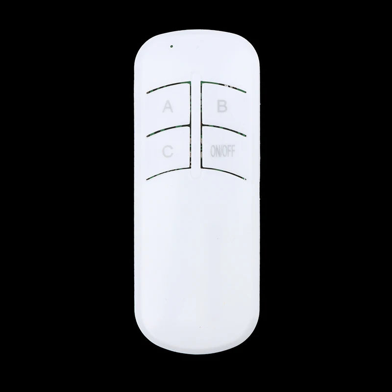 220V RF433 1/2/3/4 Ways Digital Remote Control Light Switch Wireless ON OFF Switch For Light Bulb Chandelier