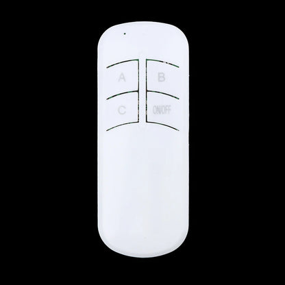 220V RF433 1/2/3/4 Ways Digital Remote Control Light Switch Wireless ON OFF Switch For Light Bulb Chandelier