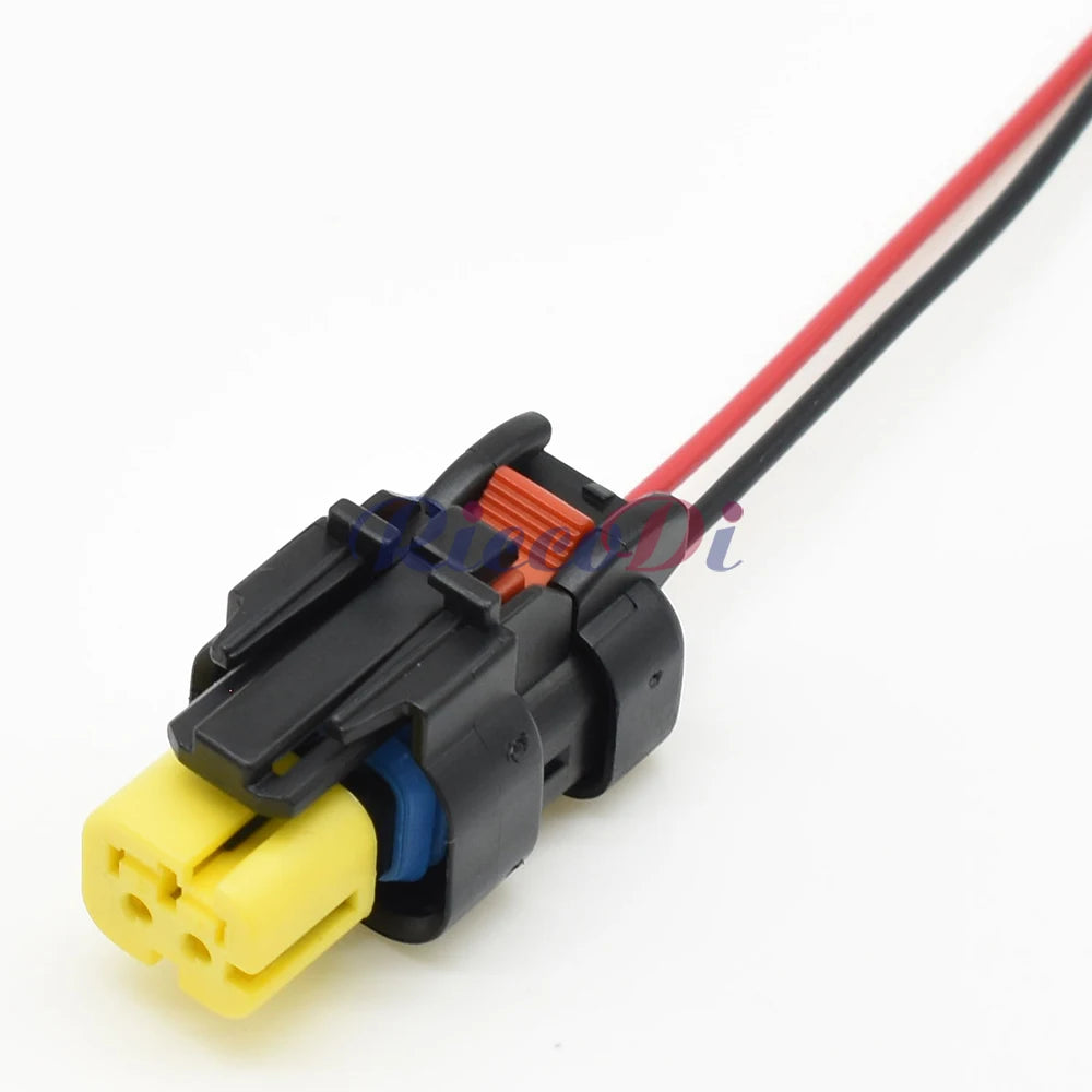 2 Pin Excavator Engine Injector Wiring Harness Connector Male and Female Plug Compatible with 776427-3 / 776534-1