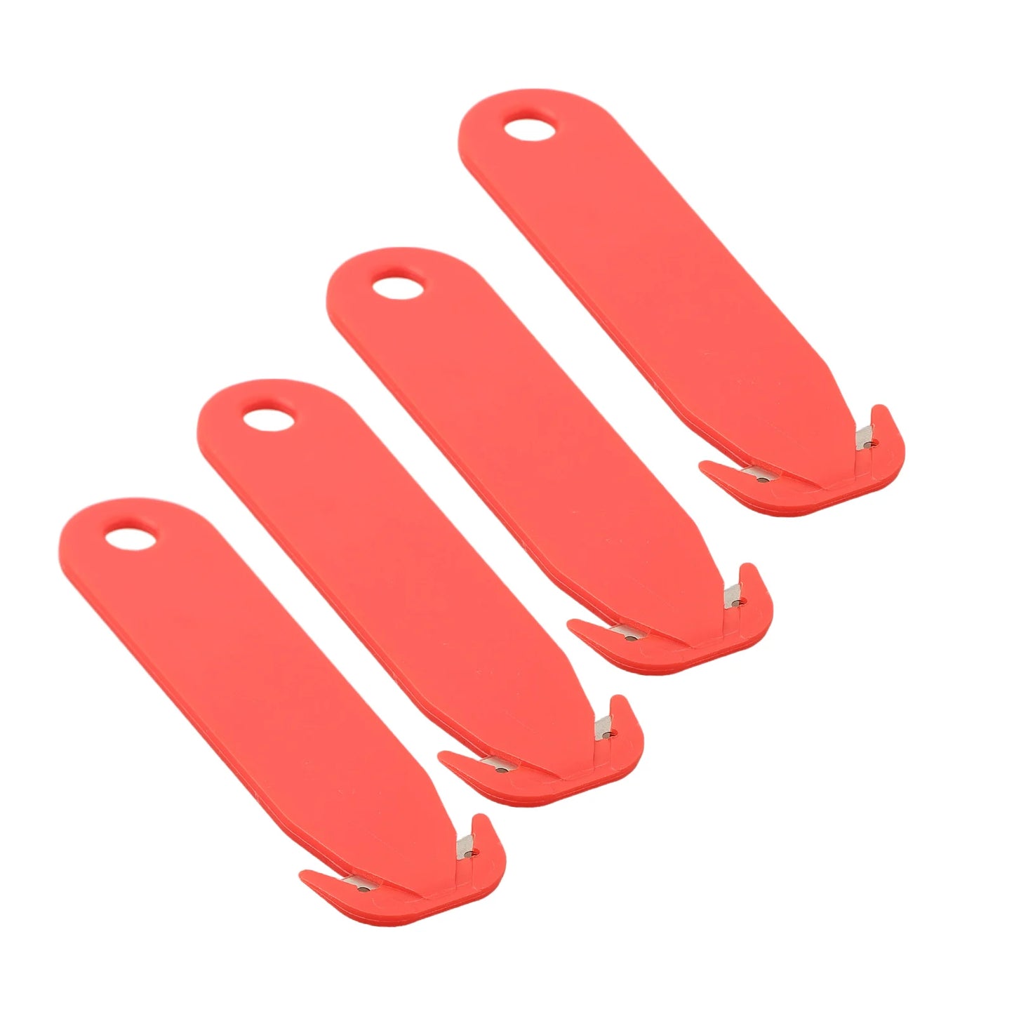 4PCS Double-edged Safety Box Cutter Blade MultiTool Film Cutting Art Paper Cutter For Home Kitchen Warehouse