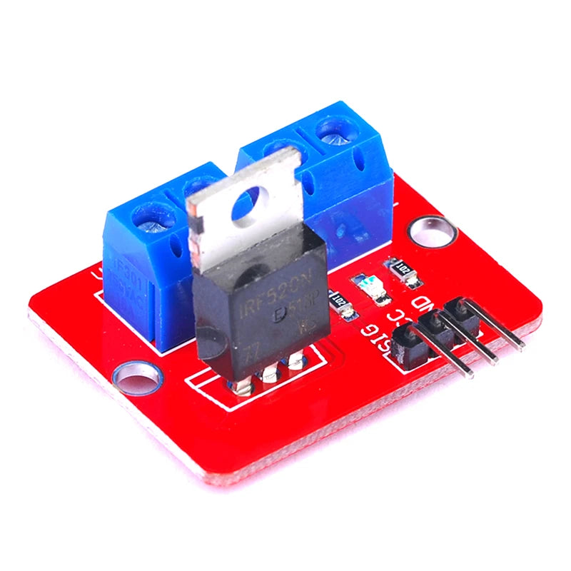 IRF520 MOSFET Driver Module 0–24V for Arduino MCU ARM Raspberry Pi