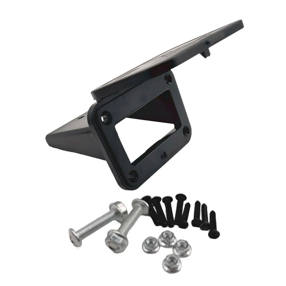 175A Anderson Plug Connector Flush Mount Bracket Panel Cover for Caravan Base Installation Wire Connectors