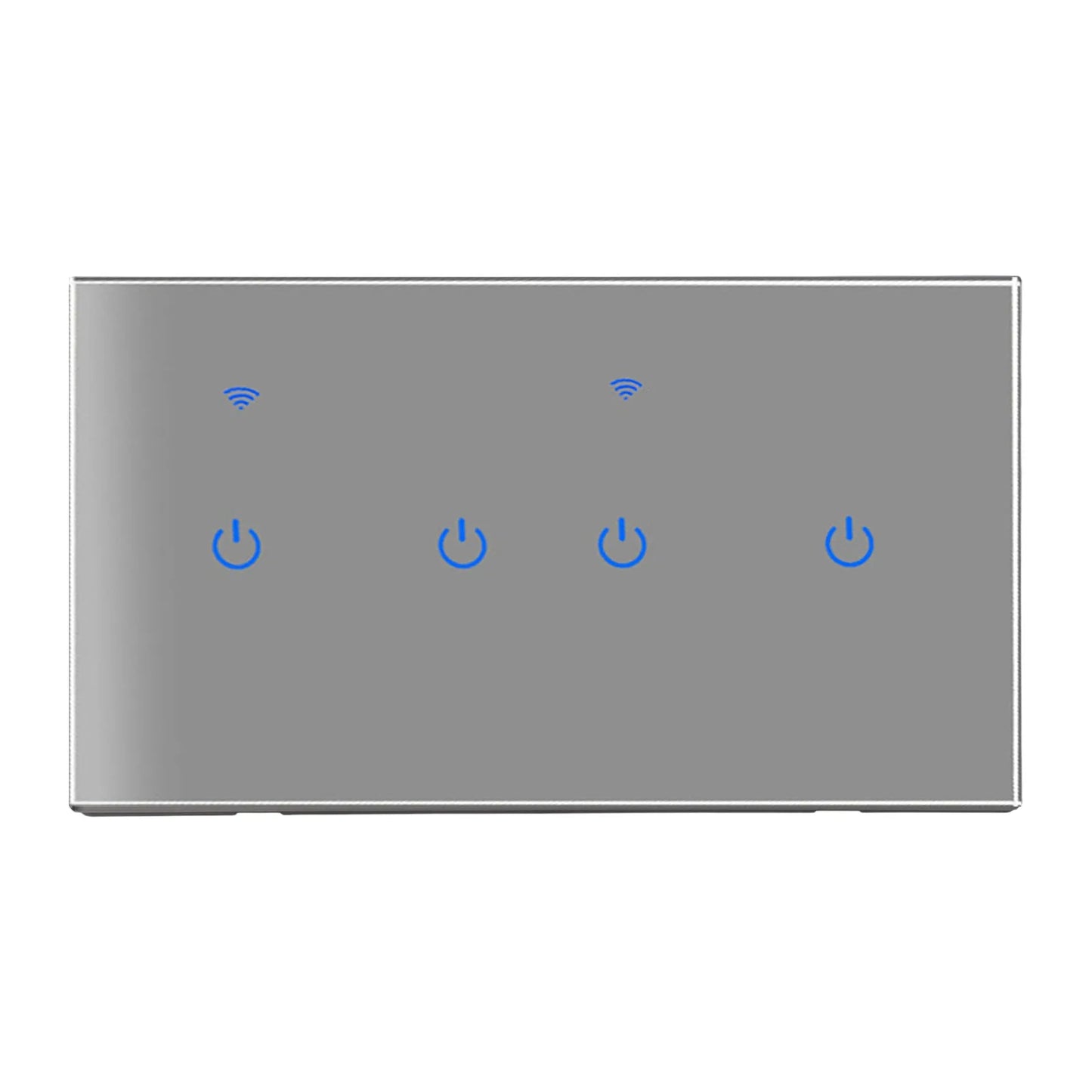 Home Automation Smart Home Experience WiFi Touch Switch Voice Control Switch Smart Home 100-240Vac 50 60Hz Sleek Modern Design