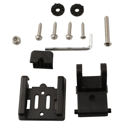 Skimmer Mount Black Transducer Mount 1 Set Included Adjustable Angle Design Marine-grade Material For XNT Sensors