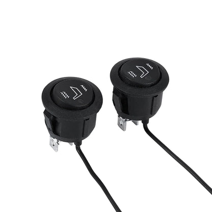 New Arm Off Control Universal Replacement Part Car Interior Seat Heating Switch 3-pin Circular Heating Rocker
