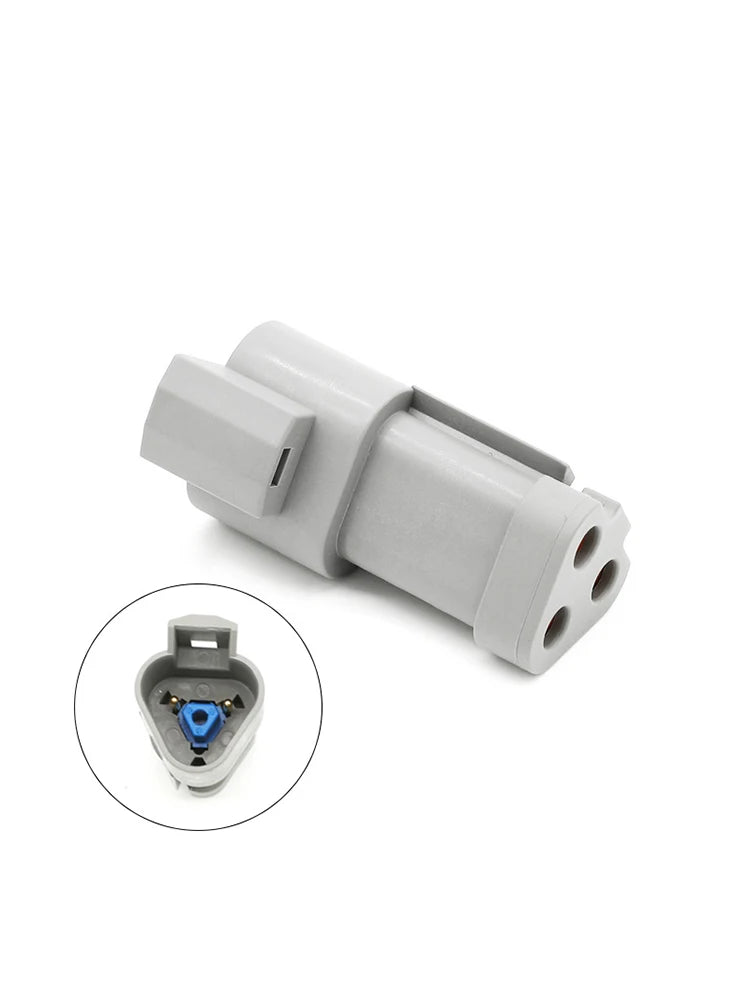 Deutsch DT 3-Pin Waterproof Connector Housing DT04-3P DT06-3S Automotive Flame Retardant