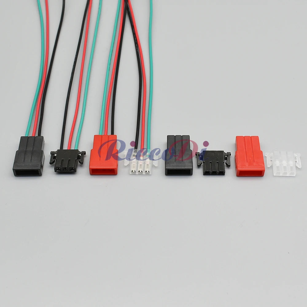 3-Pin 2mm Connector DJ7031-2-11/21 PA66 Male Female for VW Automotive Electrical Wire Harness