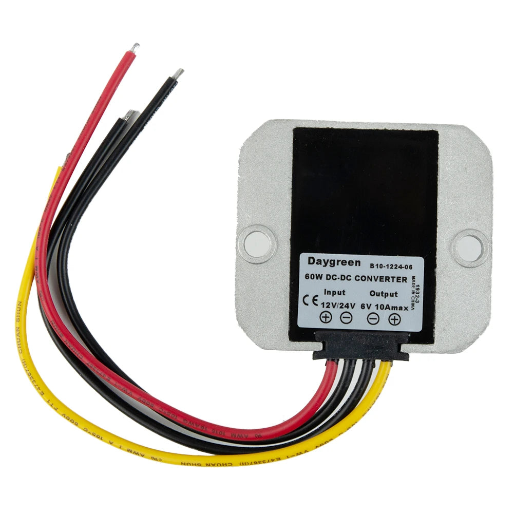 Regulator Power Converter IP68 Short-circuit Protection Step Down Module Waterproof 12V 24V To 6V DC-DC Full Power H10-1224-06